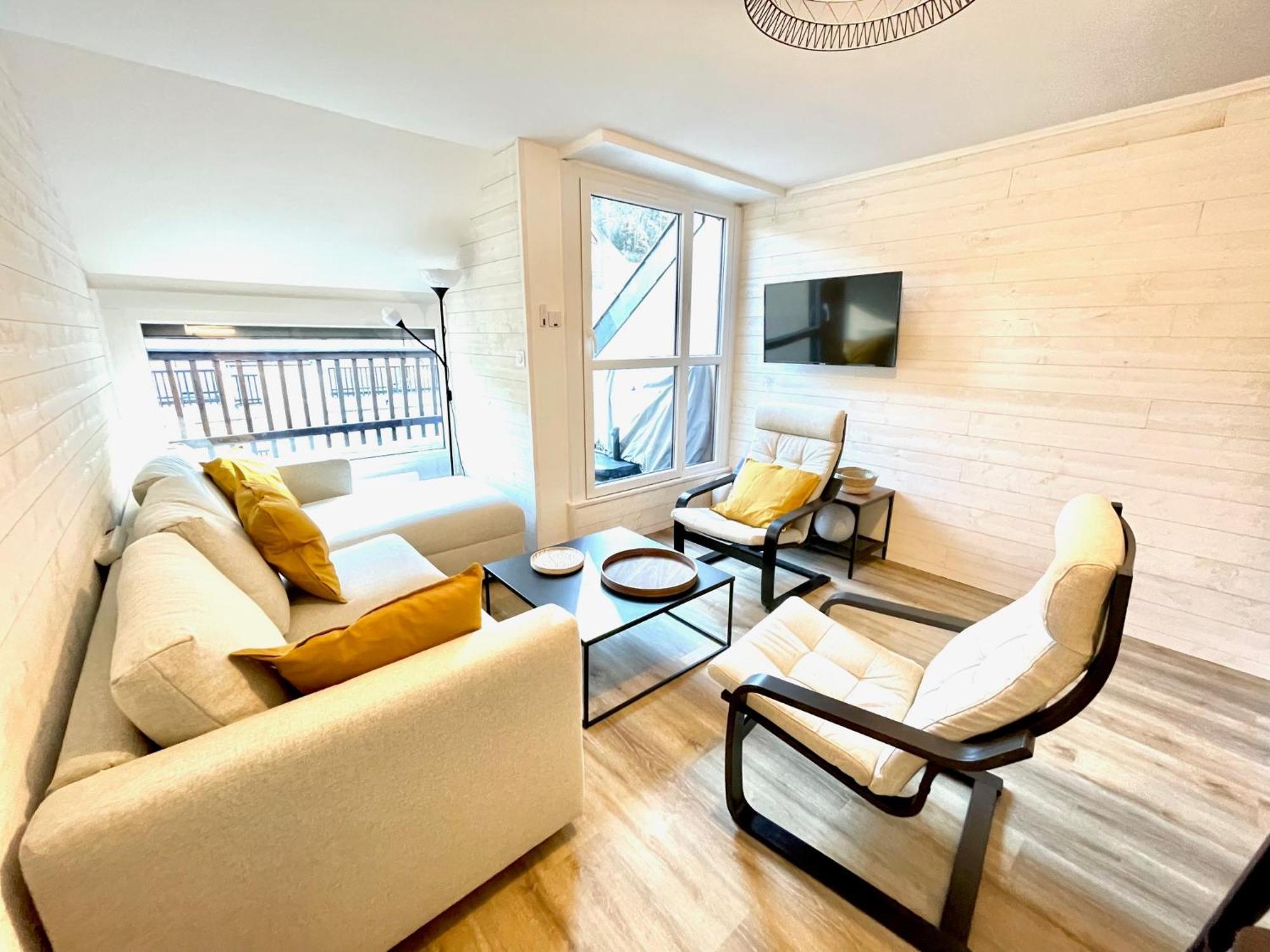 Centre Village Appartement 3 Chambres Avec Terrasse Jusqu'A 6 Personnes Saint-Lary-Soulan Buitenkant foto